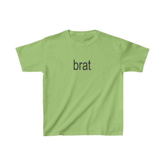 Brat BabyTee Y2k Shirt, Charli XCX inspired, brat summer shirt